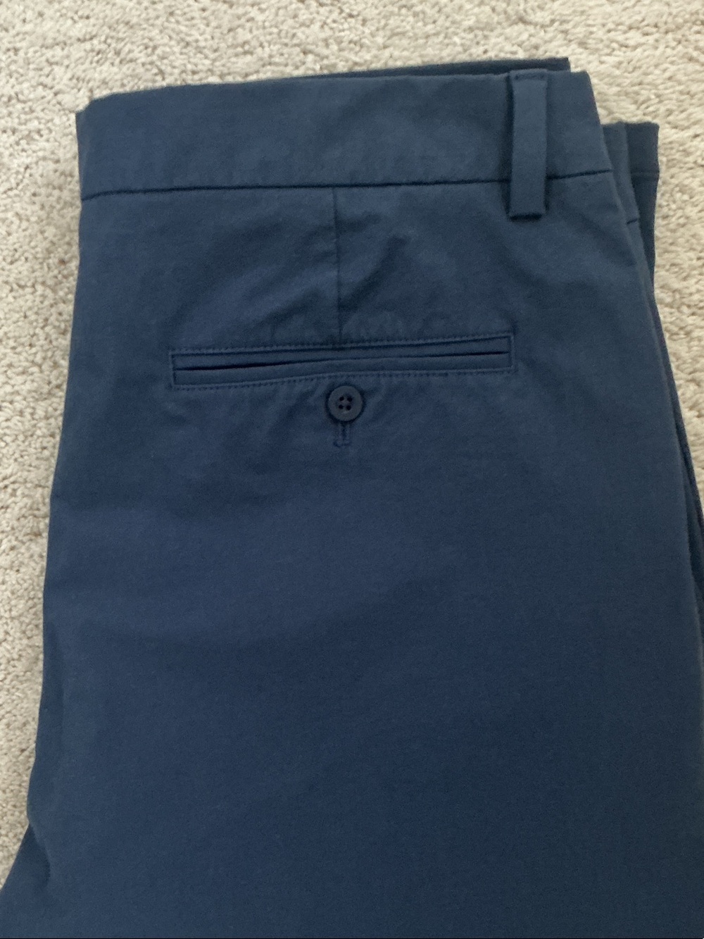 Vineyard Vines Navy Flat-Front Men's long pants
